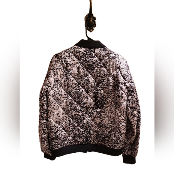 NWT Rebecca Taylor Silk Flight Bomber Jacket- Size 8 - Picture 2 of 7